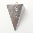 thumbnail image 1 of Stellar 5 Pack (8 Ounce) Pyramid Sinker Fishing Weights, 1 of 5