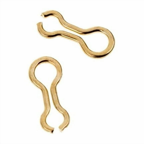 Stellar 100 Pack (#2) Brass Sinker Eyes