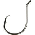thumbnail image 1 of Stellar Circle Hooks 4/0 (25 Pack) UltraPoint Wide Gap Offset Extra Fine Wire Hook | for Catfish, Carp, Bluegill to Tuna | Saltwater or Freshwater Fishing Hooks | Gear and Equipment, 1 of 5