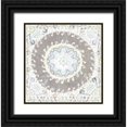 thumbnail image 1 of Stellar Design Studio 12x12 Black Ornate Wood Framed with Double Matting Museum Art Print Titled - Allure, 1 of 4