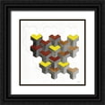 thumbnail image 1 of Stellar Design Studio 12x12 Black Ornate Wood Framed with Double Matting Museum Art Print Titled - Injunction 1, 1 of 4