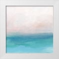 thumbnail image 1 of Stellar Design Studio 12x12 White Modern Wood Framed Museum Art Print Titled - Calm Horizon 9, 1 of 4
