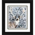 thumbnail image 1 of Stellar Design Studio 12x14 Black Ornate Wood Framed with Double Matting Museum Art Print Titled - Elk Montage, 1 of 4