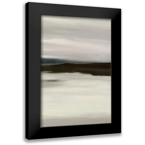 Stellar Design Studio 17x24 Black Modern Framed Museum Art Print Titled - Vast Horizon II