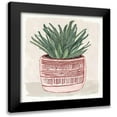 thumbnail image 1 of Stellar Design Studio 20x20 Black Modern Framed Museum Art Print Titled - Agave 1, 1 of 5