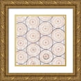 thumbnail image 1 of Stellar Design Studio 20x20 Gold Ornate Wood Framed with Double Matting Museum Art Print Titled - Encircled, 1 of 4