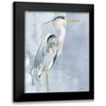 thumbnail image 1 of Stellar Design Studio 20x24 Black Modern Framed Museum Art Print Titled - Heron 3, 1 of 5