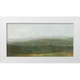 thumbnail image 1 of Stellar Design Studio 24x14 White Modern Wood Framed Museum Art Print Titled - The Valley Falls, 1 of 4