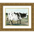 thumbnail image 1 of Stellar Design Studio 24x19 Gold Ornate Wood Framed with Double Matting Museum Art Print Titled - Bessie, 1 of 4