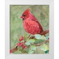thumbnail image 1 of Stellar Design Studio 26x31 White Modern Wood Framed Museum Art Print Titled - Cardinal 2, 1 of 4