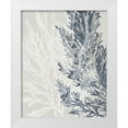 thumbnail image 1 of Stellar Design Studio 26x31 White Modern Wood Framed Museum Art Print Titled - Transparent Coral 1, 1 of 4