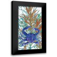 thumbnail image 1 of Stellar Design Studio 9x14 Black Modern Framed Museum Art Print Titled - Ocean Garden Medley 2, 1 of 5