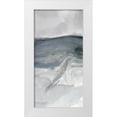 thumbnail image 1 of Stellar Design Studio  9x14 White Modern Wood Framed Museum Art Print Titled - Blue Whale Triptych II, 1 of 4