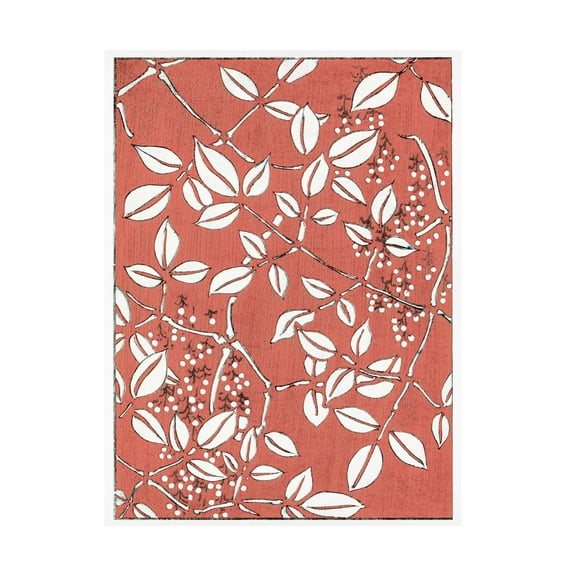 Stellar Design Studio 'Vintage Woodblock Screen II' Canvas Art