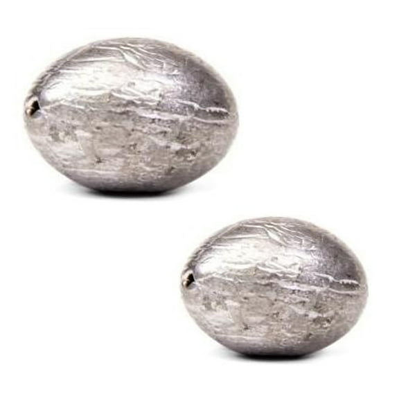 Stellar Egg (6 Ounce 3 Pack) Sinker Fishing Weights, Fishing Sinkers for Saltwater Freshwater, Fishing Gear Tackle