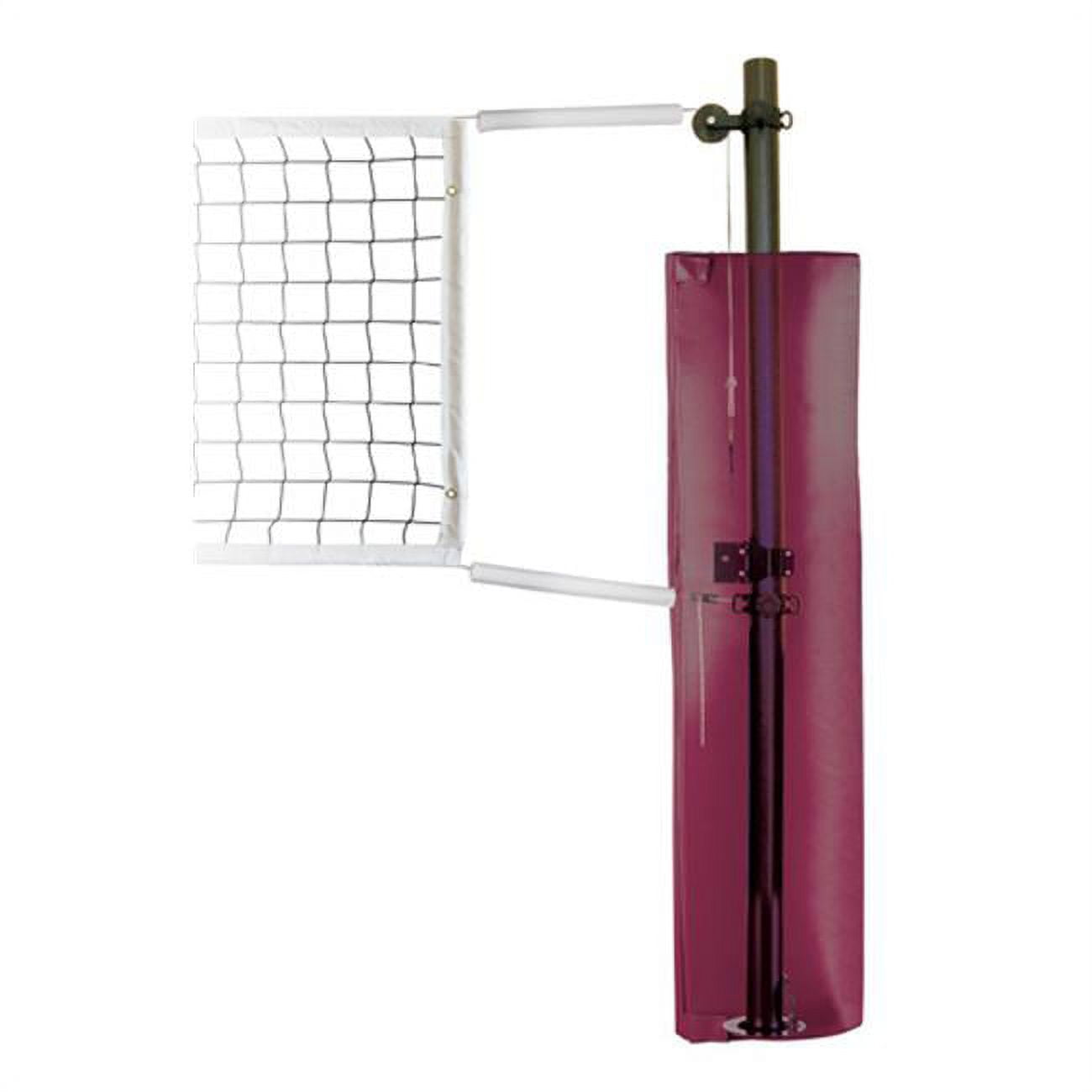 Stellar Express Aluminum Recreational Aluminum Volleyball System with Sockets, Forest Green