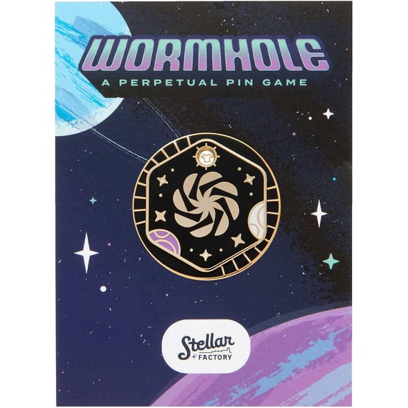 Stellar Factory Wormhole: A Perpetual Pin Game