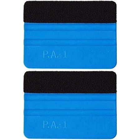 Stellar Felt Squeegee (2 Pack) Car Wrapping Tool Kits, 4'' Inch Premium Scratch-Proof Decal Vinyl Wrap Squeegee Handy Tools for Vinyl Installation, Scrap Booking, Wall Decals
