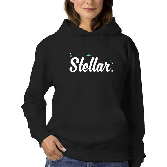 Stellar Hoodie Women -GoatDeals Designs, Female Medium
