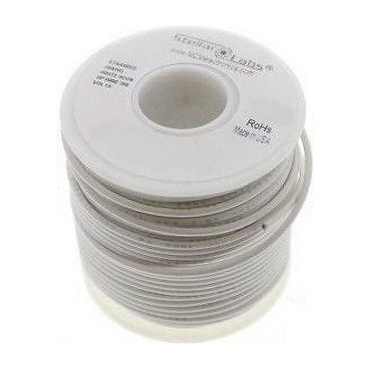 Stellar Labs 24-15419 Hook Up Wire 300 Volts 25Ft Solid 22Awg-White 