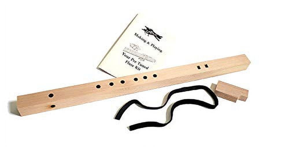 Stellar PreTuned Flute Making Kit Key of A DIY Cedar Wood Carving Kit