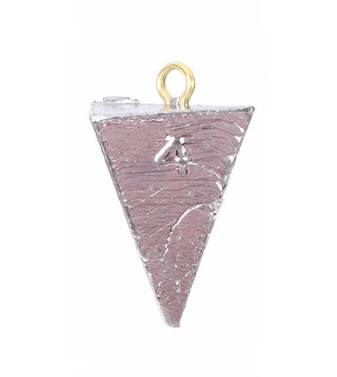 Stellar Pyramid (4 Ounce 5 Pack) Sinker Fishing Weights, Fishing