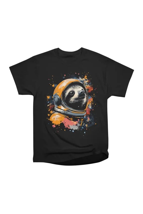 Stellar Sloth T-Shirt Tee Gift For Him Merch For Her Apparel For Friend