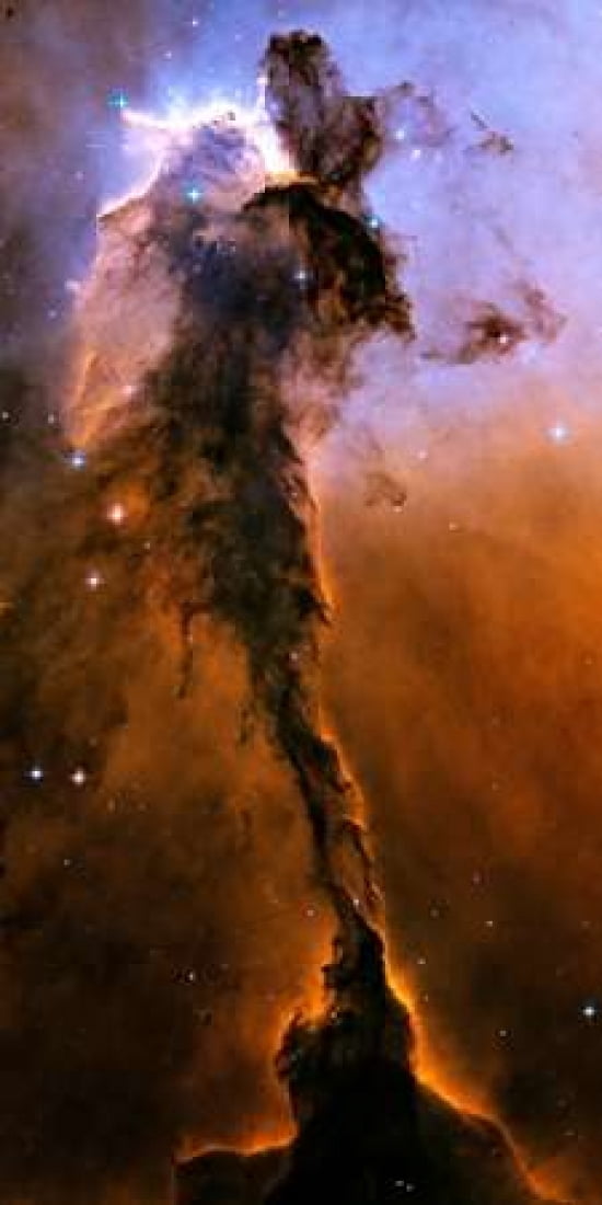 Stellar Spire in the Eagle Nebula Canvas Art - NASA (10 x 20)