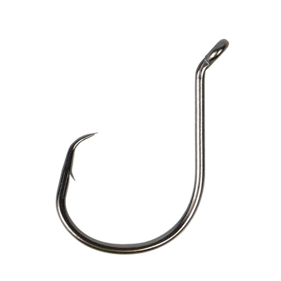 Stellar UltraPoint Wide Gap 6/0 (500 Pack) Circle Hook, Offset Circle Extra Fine Wire Hook