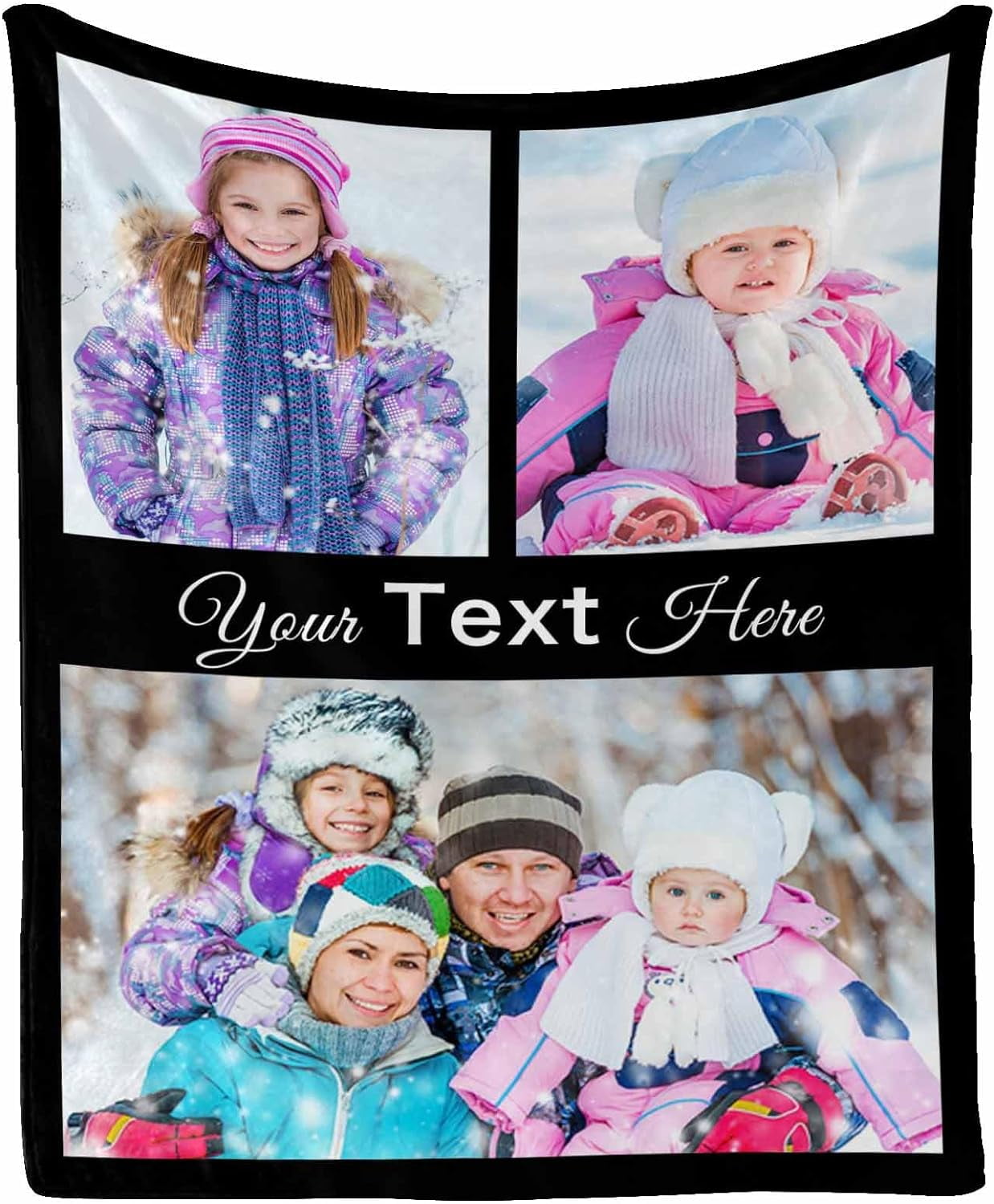 StellarStyle Photo Blanket Customized Customized Blanket Gifts for Best