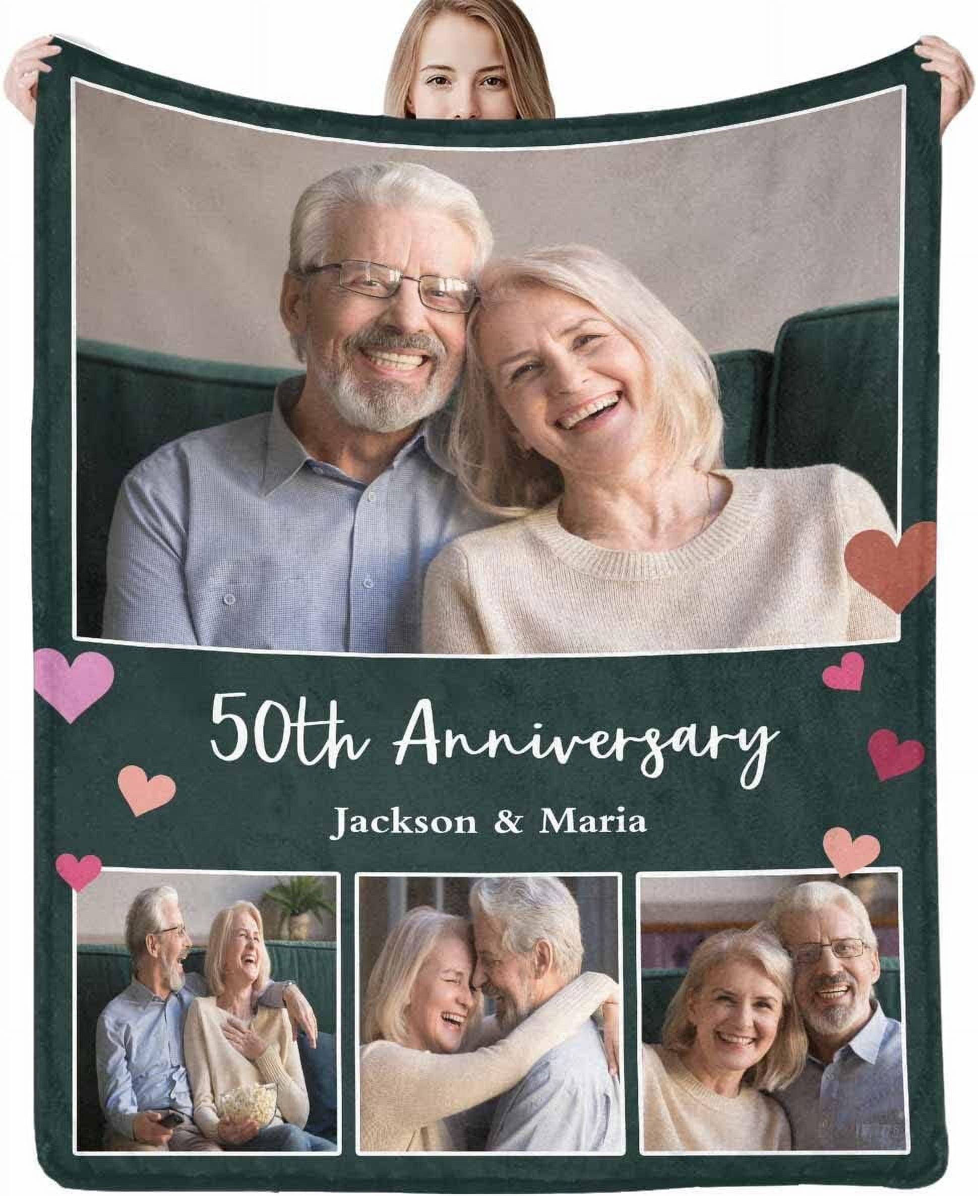 StellarStyle Ships Next Day, Custom Blanket with Photos Made in USA