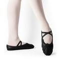 thumbnail image 1 of Stelle Ballet Shoes Adjustable Premium Leather for Toddlers Girls, 1 of 6