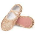 thumbnail image 1 of Stelle Girl's Glitter Ballet Shoes, 1 of 5