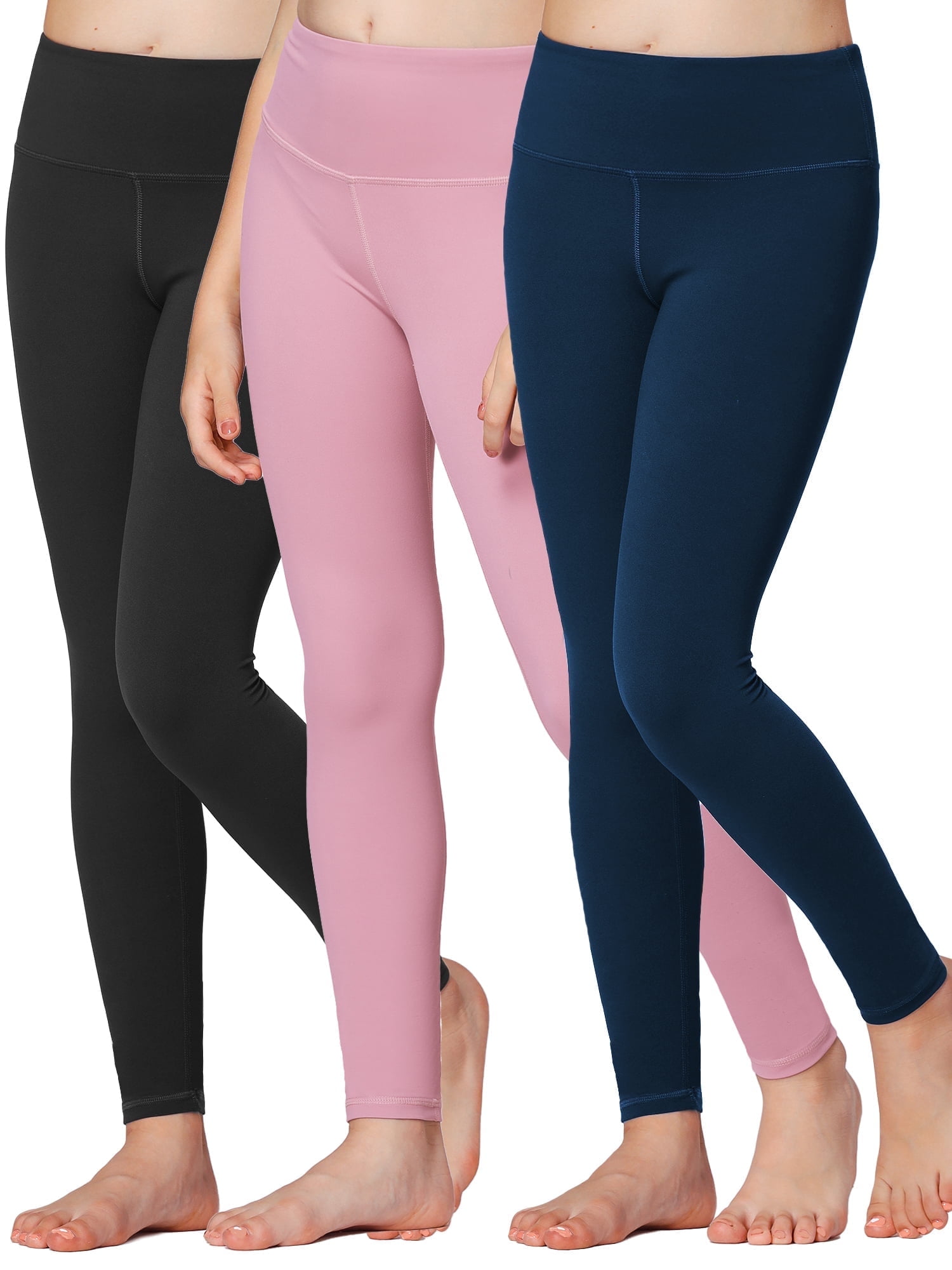 Effen yoga legging voor kinderen