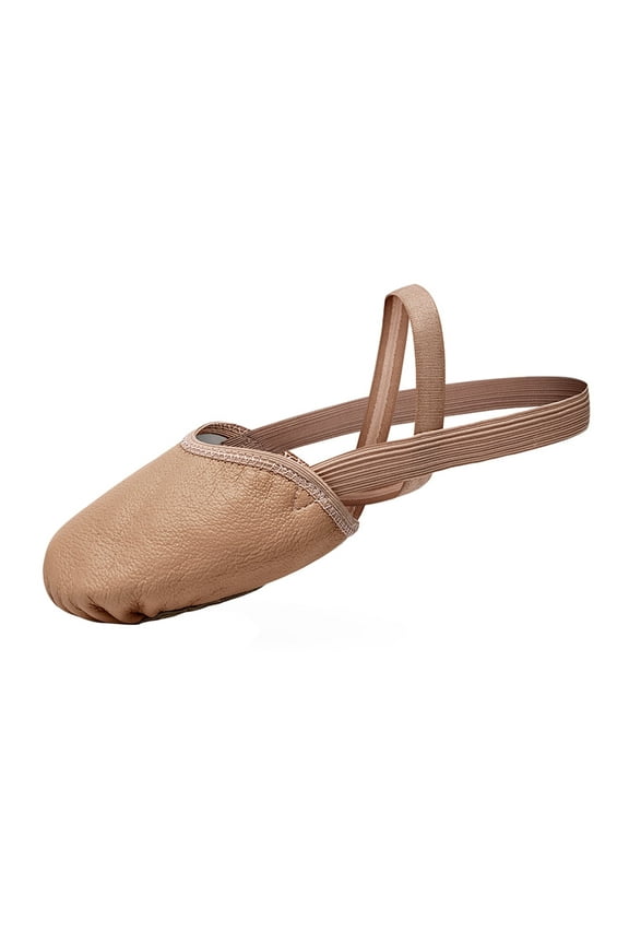 Girls Leather Pirouette Lyrical Half Sole Ballet Jazz Shoes Turning Shoes Practice Dancing Shoes for Girls/Women/Boy/Men/Adult