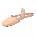 thumbnail image 1 of Stelle Girls Leather Pirouette Lyrical Half Sole Ballet Jazz Shoes Turning Shoes Practice Dancing Shoes for Girls/Women/Boy/Men/Adult, 1 of 6