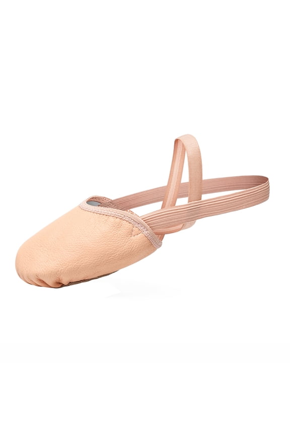Girls Leather Pirouette Lyrical Half Sole Ballet Jazz Shoes Turning Shoes Practice Dancing Shoes for Girls/Women/Boy/Men/Adult