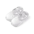 thumbnail image 1 of Stelle Girls Satin Ballet Shoes Split Sole Dancing Flats with Adjustable Lace,Gymnastics Ballet Slippers Dance Shoes for Toddler/Little Girls/Big Girls,White, 1 of 7