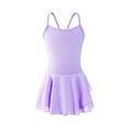 thumbnail image 1 of Stelle Sleeveless Camisole Ballet Leotard Activewear Dance Dress for Toddler/Little Girl/Big Girl,Lavende，，3-4T, 1 of 7