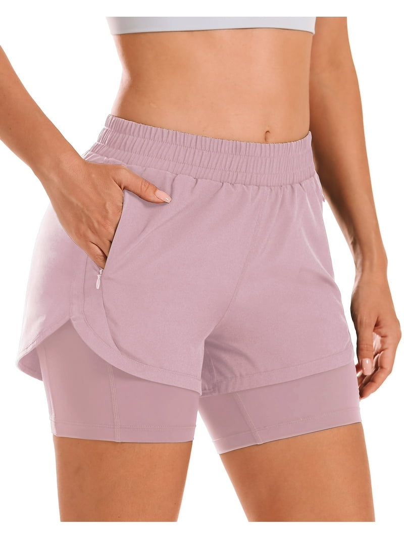 Stelle Women in Running Shorts High Waisted Athletic Shorts