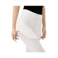 thumbnail image 1 of Stelle Women's Adult Pull-On Ballet Wrap Dance Skirt,Irregular Short Elastic Waistband Sheer Chiffon Dance Over Scarf for Leotards,Black, 1 of 6