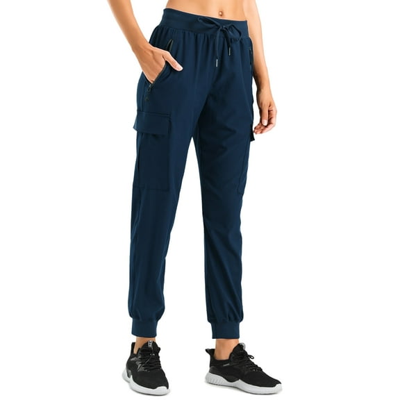 Stelle Women's Hiking Pants Lightweight Fast Drying Waterproof outdoor travel with multiple zip pockets UPF 50