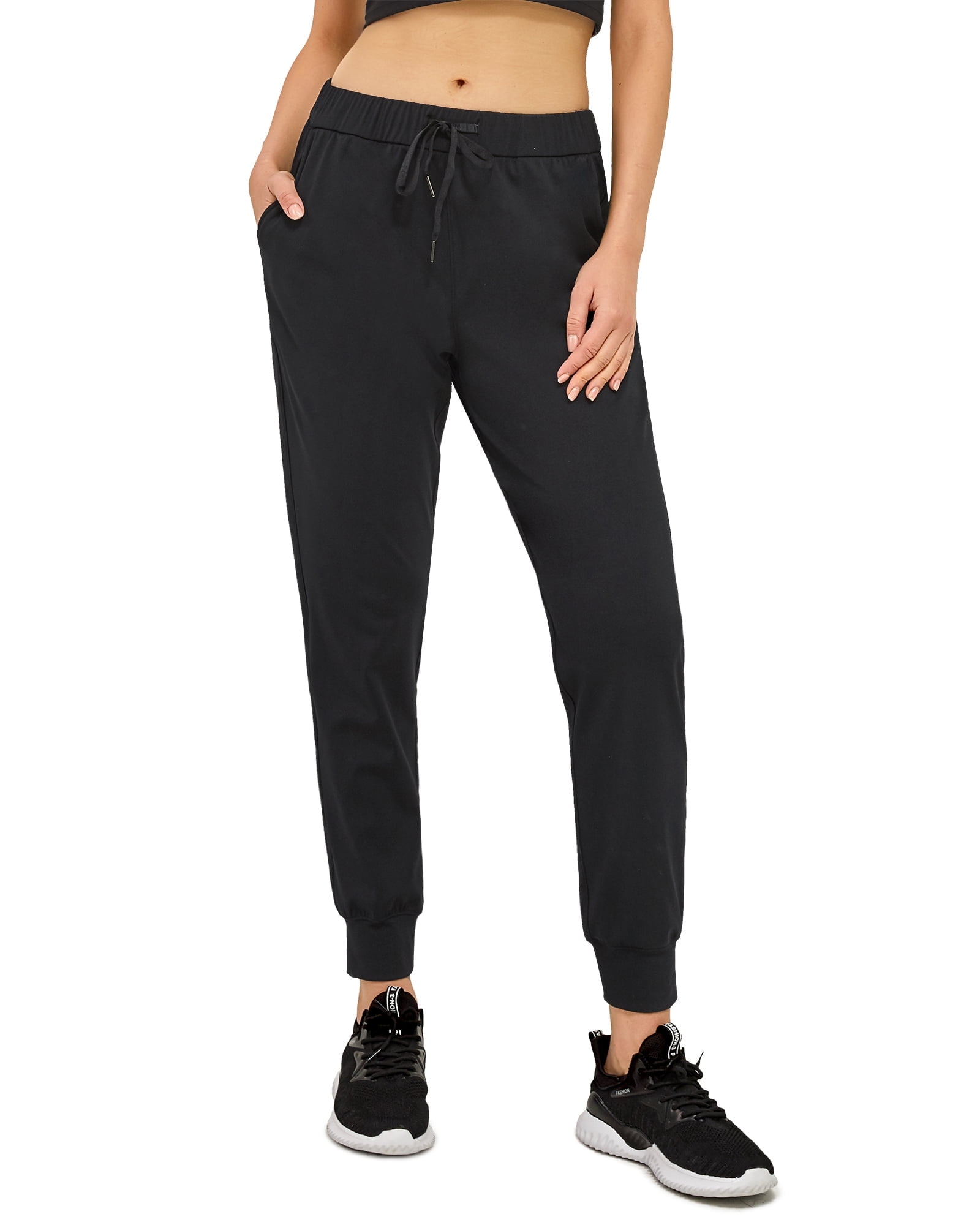 Stelle Women s Jogger Pants High Waisted Sweatpants Yoga Joggers Athletic Workout Track Pants with Pockets Walmart Business Supplies