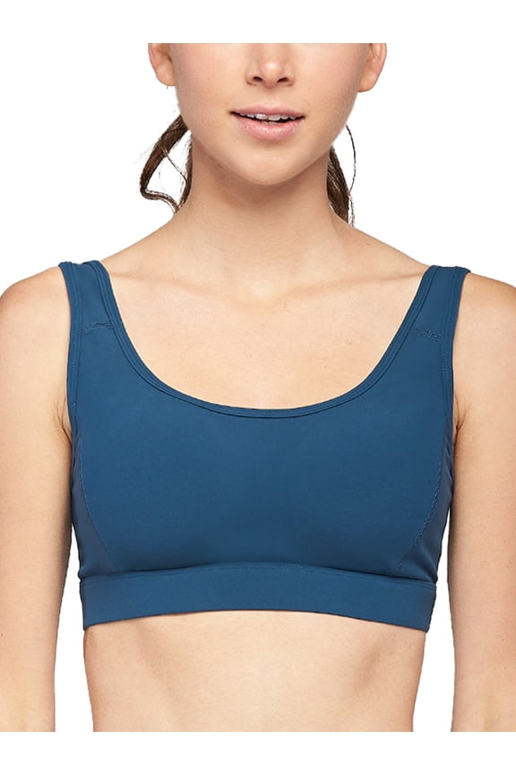Women's Strappy Sports Bra Full Coverage Criss Cross Back Yoga Bra