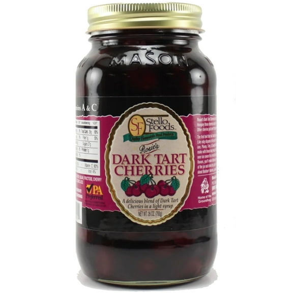 Stello Foods - Rosie's Dark Tart Cherries 28 oz