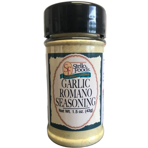 Stello Foods Spices - Garlic Romano Seasoning 1.5 oz
