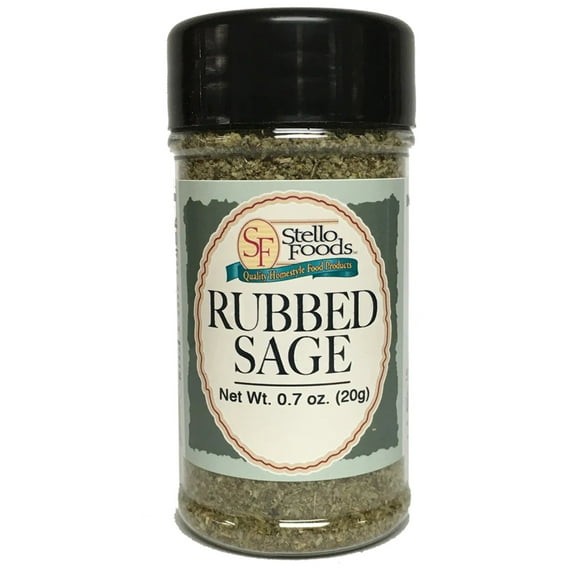 Stello Foods Spices - Sage - Rubbed 0.7 oz
