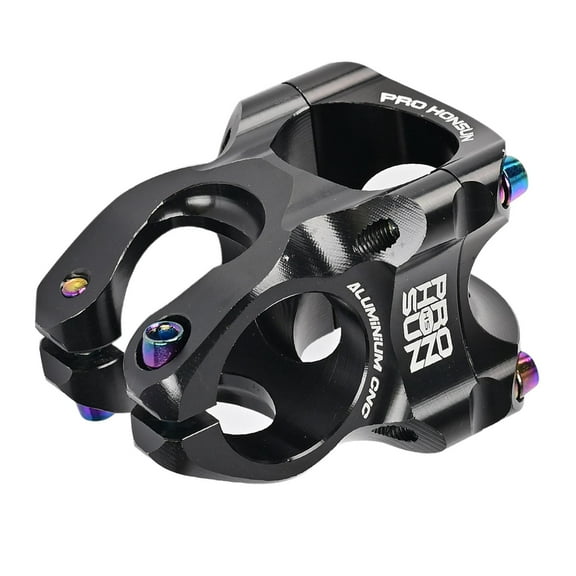 Stem 35mm Mountain Bike Stem Short Stem for mm Handlebar, Mountain Bike Road Bike BMX Track Bike - Black, mm