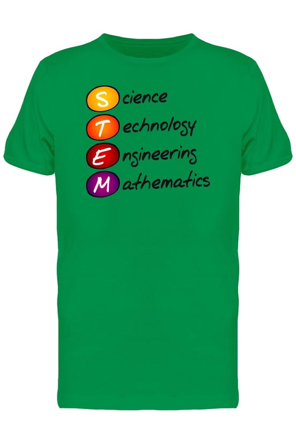 Stem Acronym Education Tee Men's -Image by Shutterstock