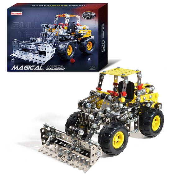 Stem Building Projects Toys for Kids Boys 8 9 10 11 12 Year Old, Metal Building Construction Model kit, Building Blocks DIY Toys